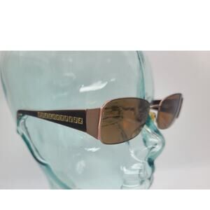 FENDI F 804 770 Brushed Bronze Sunglasses Frames ITALY 53-16-135 No Case